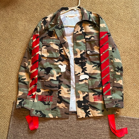 Off White camo shirt - Picture 1 of 7